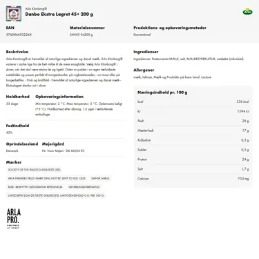 Download produktinformation