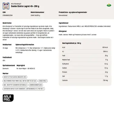 Download produktinformation