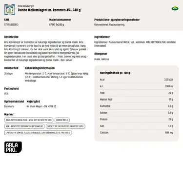Download produktinformation