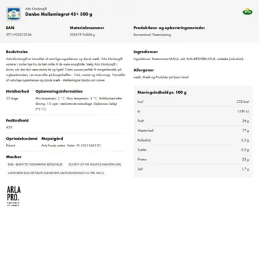 Download produktinformation