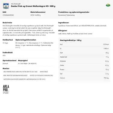 Download produktinformation