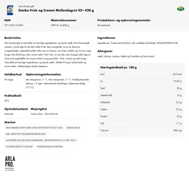 Download produktinformation