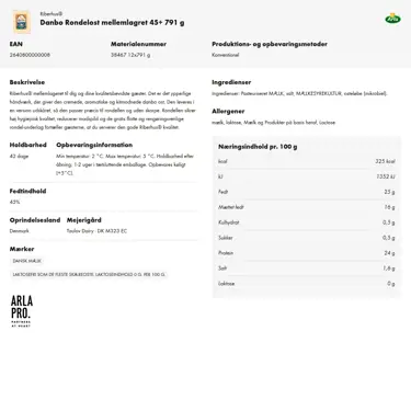 Download produktinformation