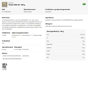 Download produktinformation