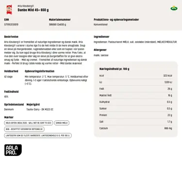 Download produktinformation