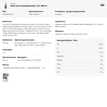 Download produktinformation