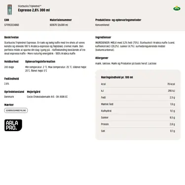 Download produktinformation