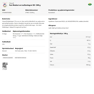 Download produktinformation