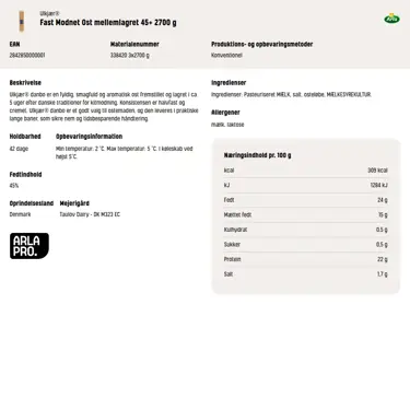 Download produktinformation