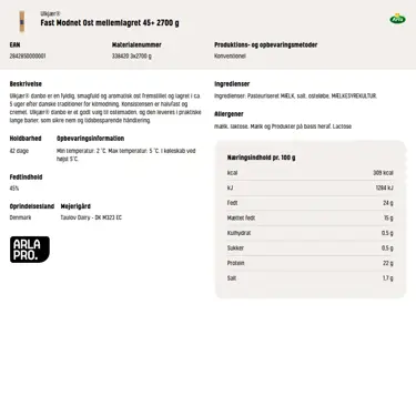 Download produktinformation