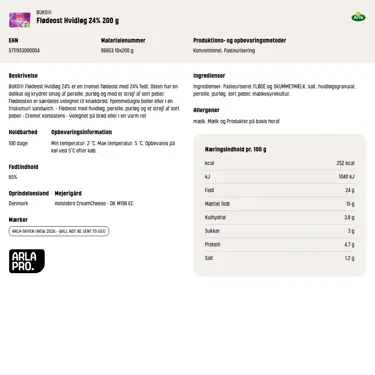Download produktinformation