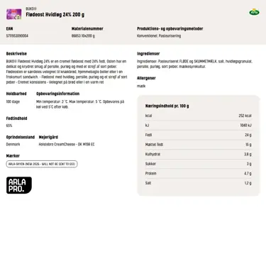 Download produktinformation