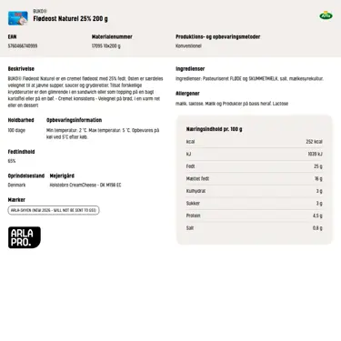Download produktinformation