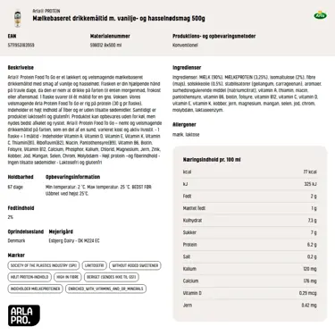 Download produktinformation
