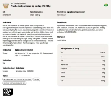 Download produktinformation