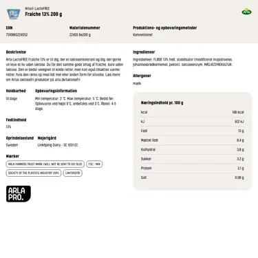 Download produktinformation