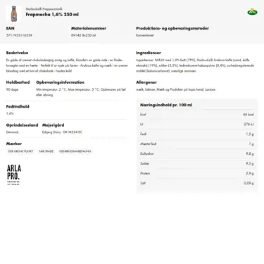 Download produktinformation