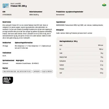 Download produktinformation