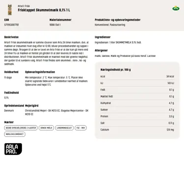 Download produktinformation