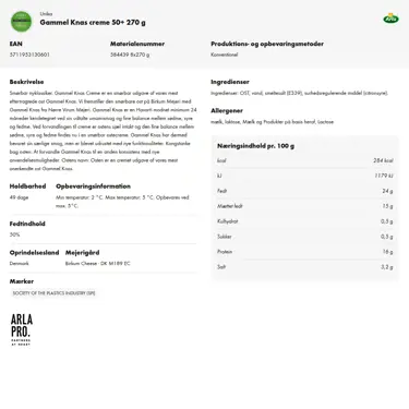 Download produktinformation