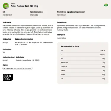 Download produktinformation