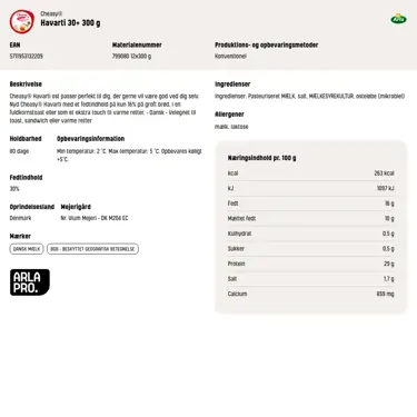 Download produktinformation
