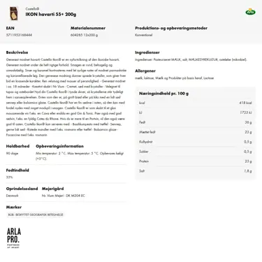 Download produktinformation