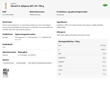 Download produktinformation