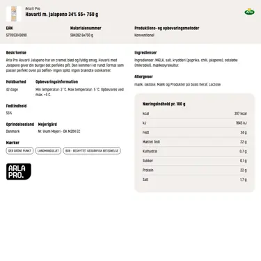Download produktinformation