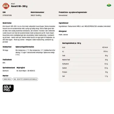 Download produktinformation
