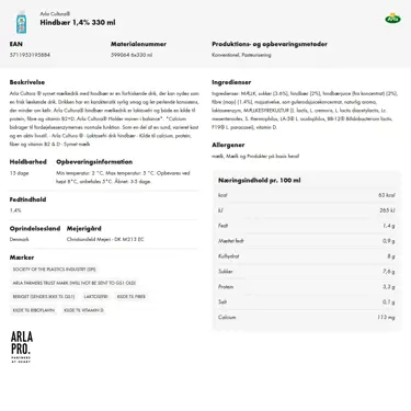 Download produktinformation