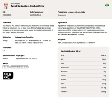 Download produktinformation