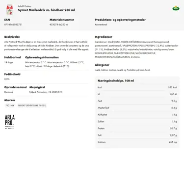 Download produktinformation