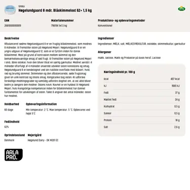 Download produktinformation