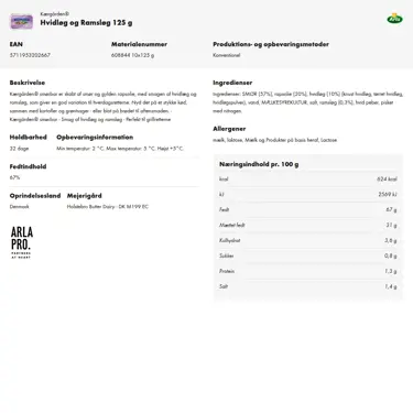 Download produktinformation