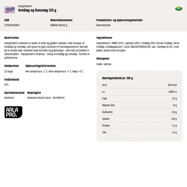 Download produktinformation