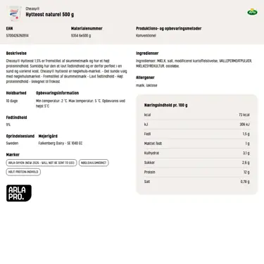 Download produktinformation