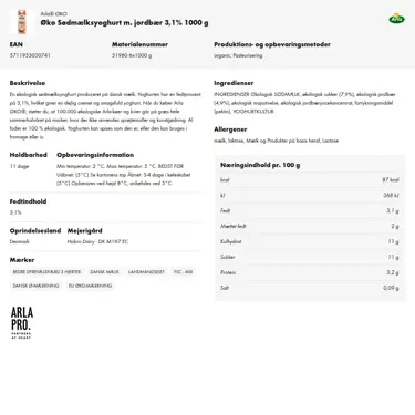 Download produktinformation