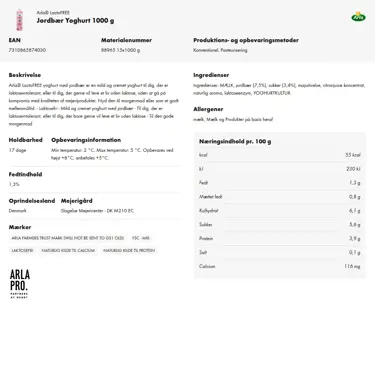 Download produktinformation