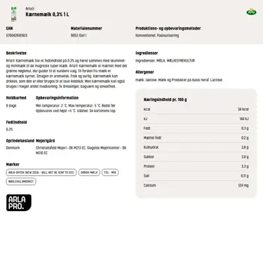 Download produktinformation