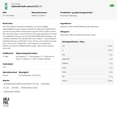 Download produktinformation