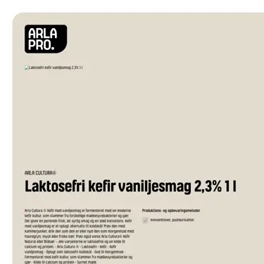 Download produktinformation