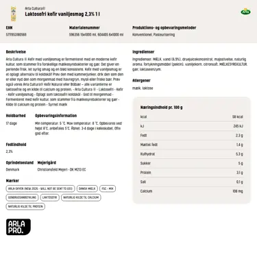 Download produktinformation