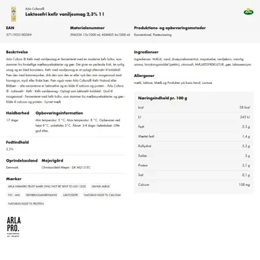 Download produktinformation