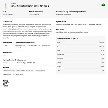 Download produktinformation