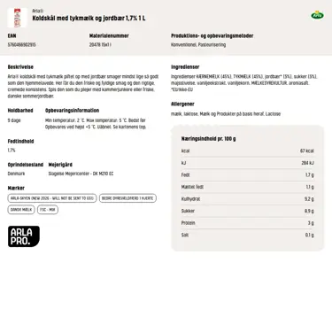 Download produktinformation