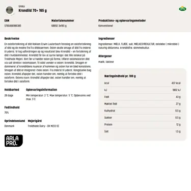 Download produktinformation