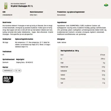 Download produktinformation