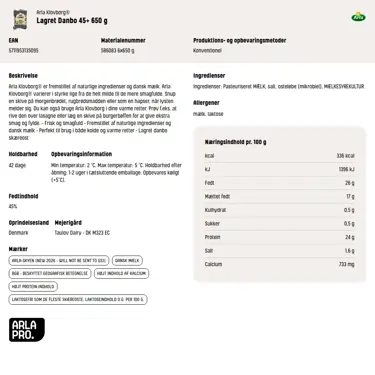 Download produktinformation