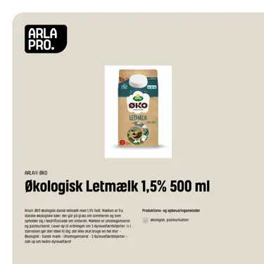 Download produktinformation